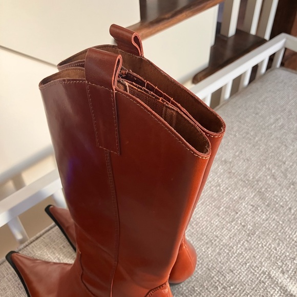 Jeffrey Campbell Brown Heeled boots sold out this size! 7.5 women - Picture 11 of 11